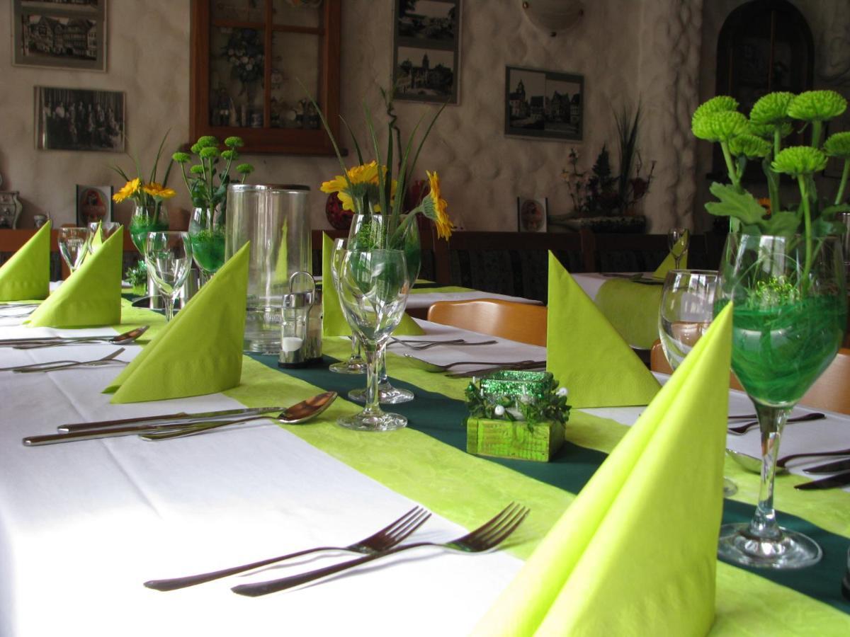 Restaurant / Pension Mainzer Tor Alsfeld Extérieur photo