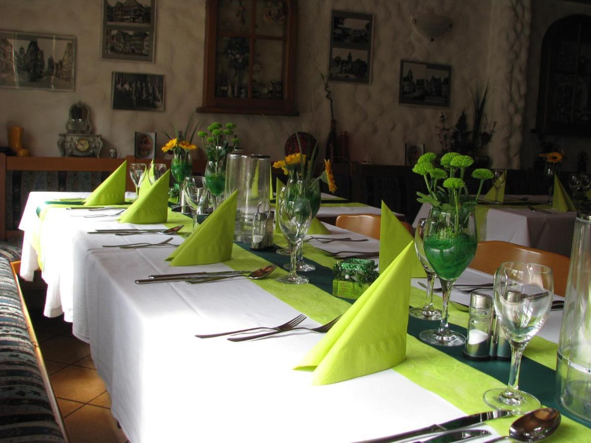 Restaurant / Pension Mainzer Tor Alsfeld Extérieur photo